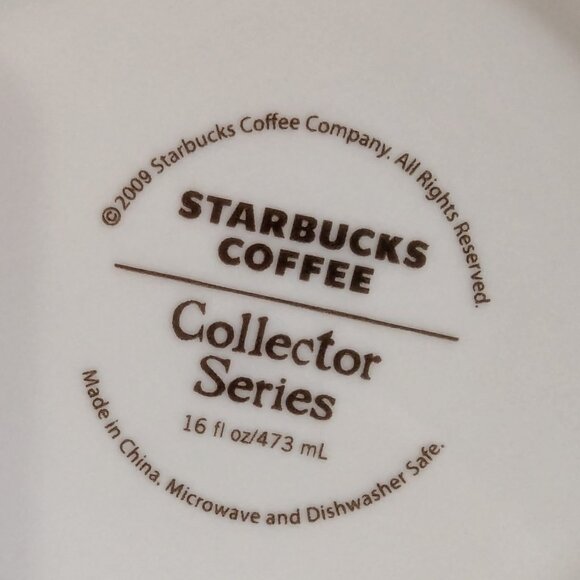 Starbucks California Ceramic Coffee Mug - 2009 Collector Global Icon Series - Picture 9 of 9